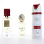 Ana Abiyedh Rouge by Lattafa, 3 Piece Gift Set for Unisex